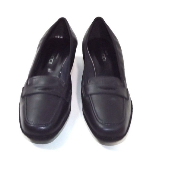 Sesto Meucci  Wedge Shoes Italian Leather Size 8 M - Picture 8 of 8